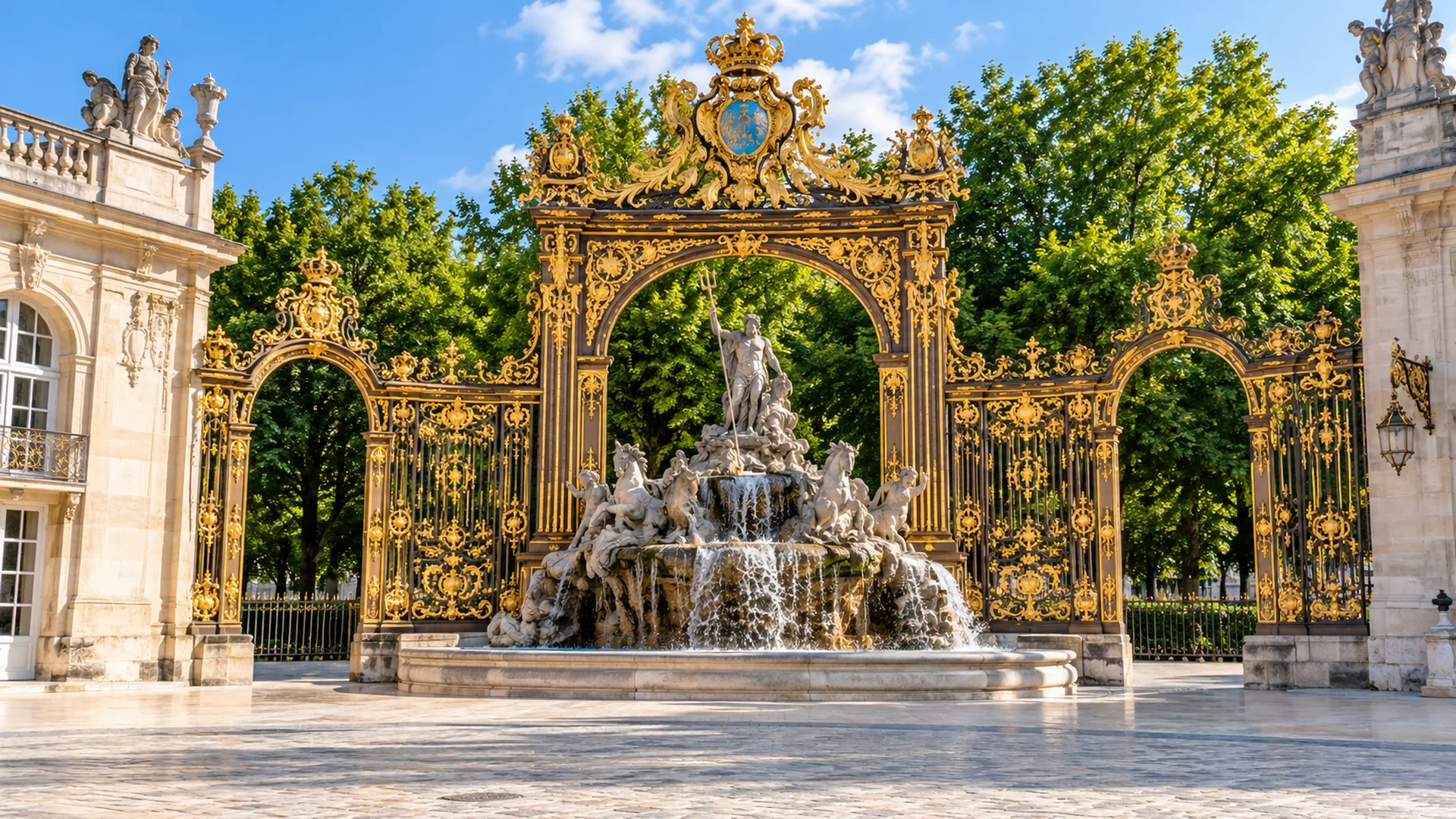 La place Stanislas à Nancy